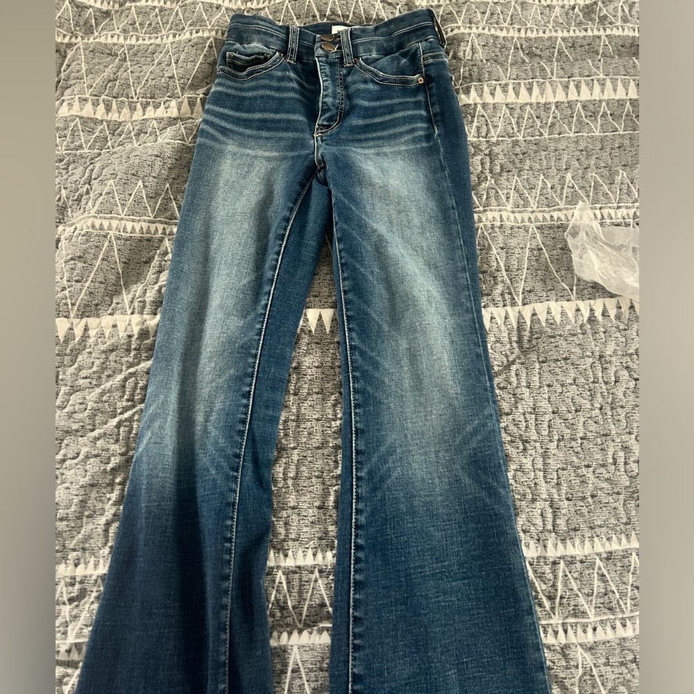 BKE high rise Parker boot stretch jeans